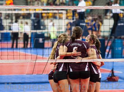 Thumbnail 2 in Cheyenne Mountain vs. Lewis-Palmer (CHSAA 4A Final) photogallery.