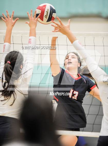 Thumbnail 1 in Sacred Heart vs. Beckman (Nike Tournament of Champions) photogallery.