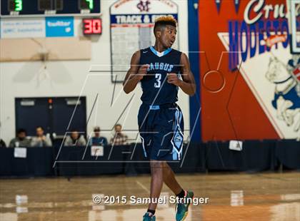 Thumbnail 1 in Immanuel vs. Saugus (Modesto Christian Holiday Hoops Classic) photogallery.