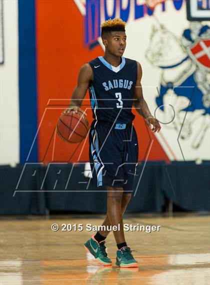 Thumbnail 3 in Immanuel vs. Saugus (Modesto Christian Holiday Hoops Classic) photogallery.