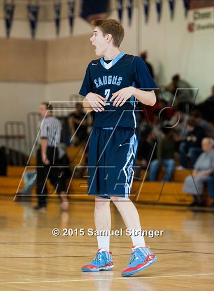 Thumbnail 1 in Immanuel vs. Saugus (Modesto Christian Holiday Hoops Classic) photogallery.