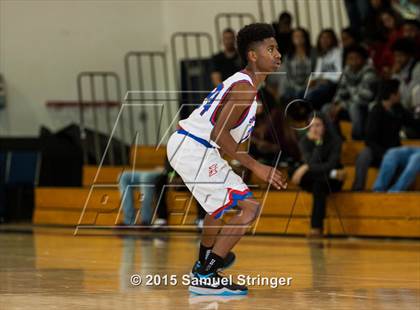Thumbnail 2 in Immanuel vs. Saugus (Modesto Christian Holiday Hoops Classic) photogallery.