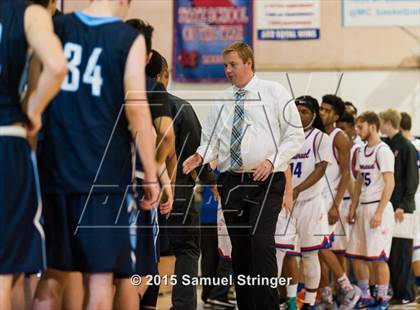 Thumbnail 1 in Immanuel vs. Saugus (Modesto Christian Holiday Hoops Classic) photogallery.