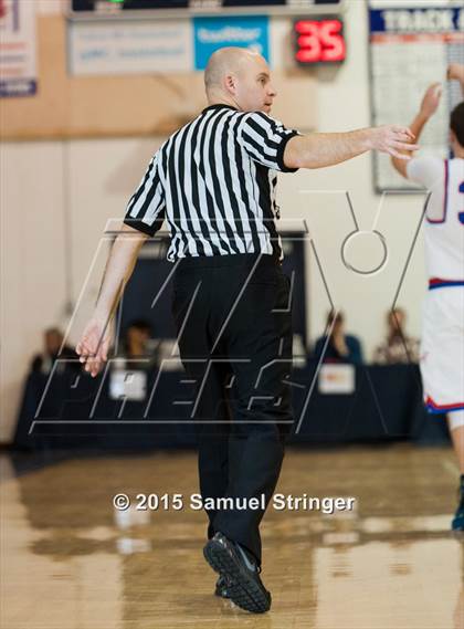 Thumbnail 1 in Immanuel vs. Saugus (Modesto Christian Holiday Hoops Classic) photogallery.