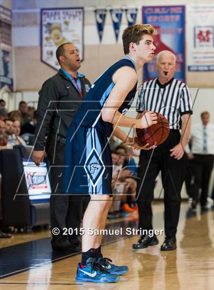 Thumbnail 2 in Immanuel vs. Saugus (Modesto Christian Holiday Hoops Classic) photogallery.