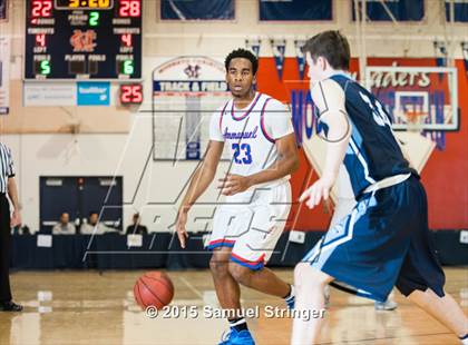 Thumbnail 3 in Immanuel vs. Saugus (Modesto Christian Holiday Hoops Classic) photogallery.