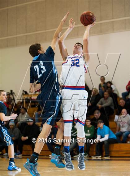 Thumbnail 3 in Immanuel vs. Saugus (Modesto Christian Holiday Hoops Classic) photogallery.