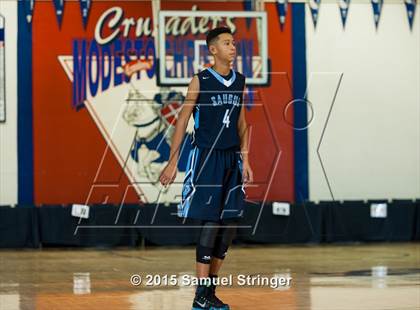 Thumbnail 3 in Immanuel vs. Saugus (Modesto Christian Holiday Hoops Classic) photogallery.