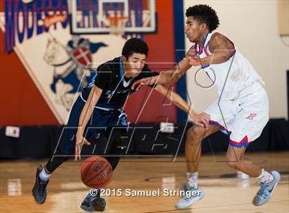 Thumbnail 2 in Immanuel vs. Saugus (Modesto Christian Holiday Hoops Classic) photogallery.