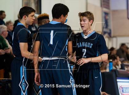 Thumbnail 1 in Immanuel vs. Saugus (Modesto Christian Holiday Hoops Classic) photogallery.