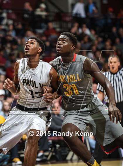 Thumbnail 3 in Oak Hill Academy vs Paul VI  (Bass Pro Tournament of Champions) photogallery.