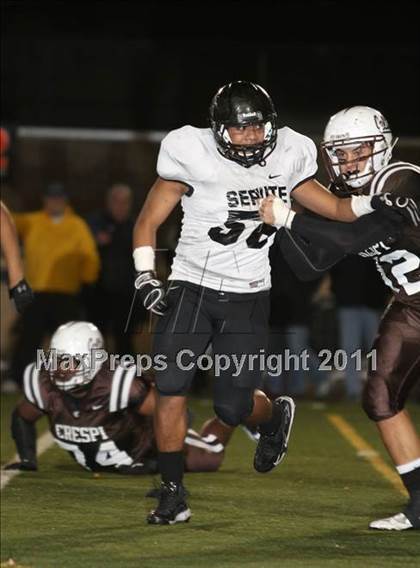 Thumbnail 2 in Crespi vs. Servite (CIF SS Playoffs) photogallery.