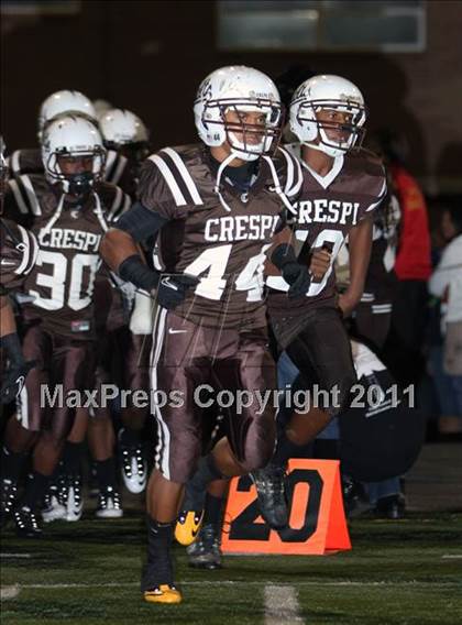 Thumbnail 1 in Crespi vs. Servite (CIF SS Playoffs) photogallery.