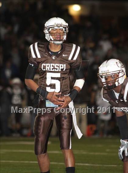 Thumbnail 1 in Crespi vs. Servite (CIF SS Playoffs) photogallery.