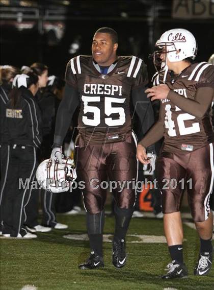 Thumbnail 1 in Crespi vs. Servite (CIF SS Playoffs) photogallery.