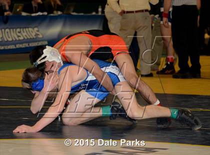 Thumbnail 3 in NYSPHSAA Wrestling Championships (Division 2 Finals) photogallery.