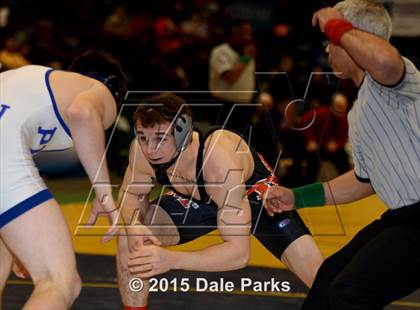 Thumbnail 3 in NYSPHSAA Wrestling Championships (Division 2 Finals) photogallery.