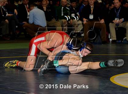 Thumbnail 3 in NYSPHSAA Wrestling Championships (Division 2 Finals) photogallery.
