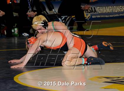 Thumbnail 2 in NYSPHSAA Wrestling Championships (Division 2 Finals) photogallery.