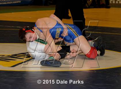 Thumbnail 2 in NYSPHSAA Wrestling Championships (Division 2 Finals) photogallery.
