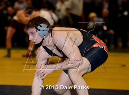 Thumbnail 2 in NYSPHSAA Wrestling Championships (Division 2 Finals) photogallery.