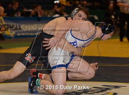 Thumbnail 2 in NYSPHSAA Wrestling Championships (Division 2 Finals) photogallery.