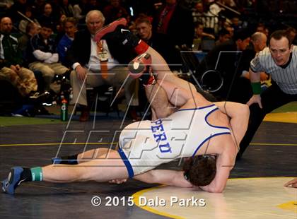 Thumbnail 3 in NYSPHSAA Wrestling Championships (Division 2 Finals) photogallery.