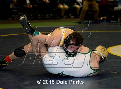 Thumbnail 2 in NYSPHSAA Wrestling Championships (Division 2 Finals) photogallery.