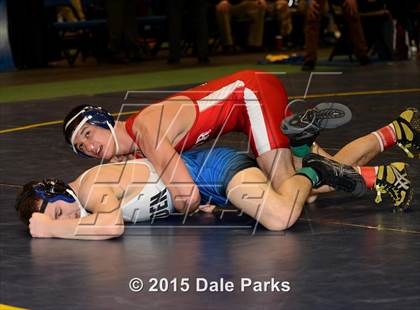 Thumbnail 3 in NYSPHSAA Wrestling Championships (Division 2 Finals) photogallery.