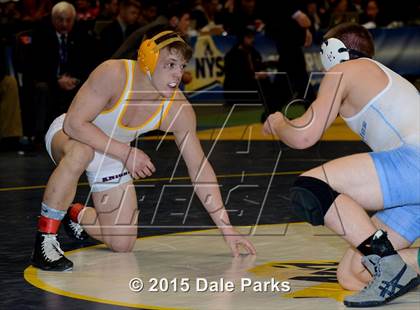 Thumbnail 3 in NYSPHSAA Wrestling Championships (Division 2 Finals) photogallery.