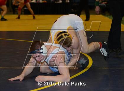 Thumbnail 2 in NYSPHSAA Wrestling Championships (Division 2 Finals) photogallery.