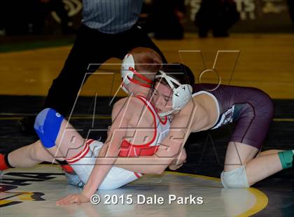 Thumbnail 2 in NYSPHSAA Wrestling Championships (Division 2 Finals) photogallery.
