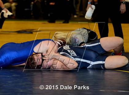Thumbnail 2 in NYSPHSAA Wrestling Championships (Division 2 Finals) photogallery.
