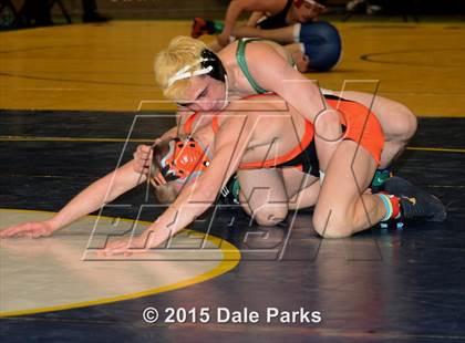 Thumbnail 3 in NYSPHSAA Wrestling Championships (Division 2 Finals) photogallery.