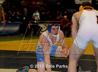 Thumbnail 1 in NYSPHSAA Wrestling Championships (Division 2 Finals) photogallery.