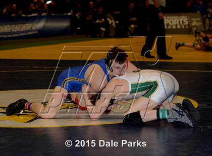 Thumbnail 1 in NYSPHSAA Wrestling Championships (Division 2 Finals) photogallery.