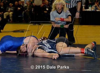 Thumbnail 3 in NYSPHSAA Wrestling Championships (Division 2 Finals) photogallery.