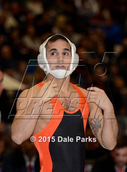 Thumbnail 2 in NYSPHSAA Wrestling Championships (Division 2 Finals) photogallery.