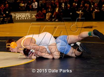 Thumbnail 3 in NYSPHSAA Wrestling Championships (Division 2 Finals) photogallery.