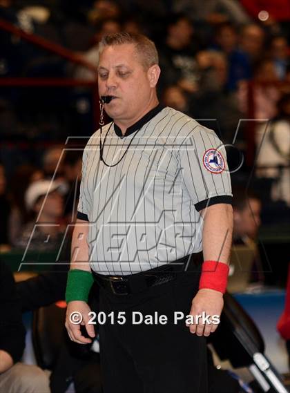 Thumbnail 2 in NYSPHSAA Wrestling Championships (Division 2 Finals) photogallery.