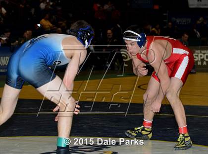 Thumbnail 3 in NYSPHSAA Wrestling Championships (Division 2 Finals) photogallery.
