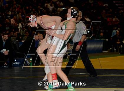 Thumbnail 2 in NYSPHSAA Wrestling Championships (Division 2 Finals) photogallery.