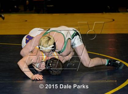 Thumbnail 3 in NYSPHSAA Wrestling Championships (Division 2 Finals) photogallery.