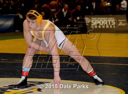 Thumbnail 3 in NYSPHSAA Wrestling Championships (Division 2 Finals) photogallery.
