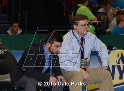 Thumbnail 3 in NYSPHSAA Wrestling Championships (Division 2 Finals) photogallery.