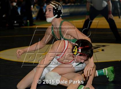 Thumbnail 2 in NYSPHSAA Wrestling Championships (Division 2 Finals) photogallery.