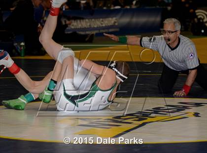 Thumbnail 1 in NYSPHSAA Wrestling Championships (Division 2 Finals) photogallery.
