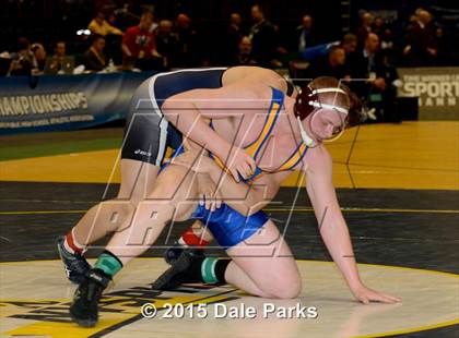 Thumbnail 2 in NYSPHSAA Wrestling Championships (Division 2 Finals) photogallery.