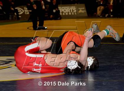 Thumbnail 2 in NYSPHSAA Wrestling Championships (Division 2 Finals) photogallery.