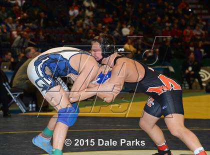 Thumbnail 3 in NYSPHSAA Wrestling Championships (Division 2 Finals) photogallery.